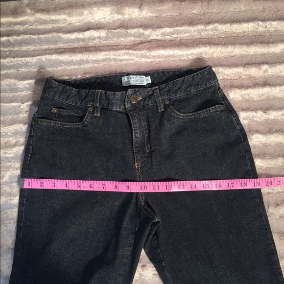 Tribal Jeans Stretch Extensible Black Size 6 - Picture 5 of 8